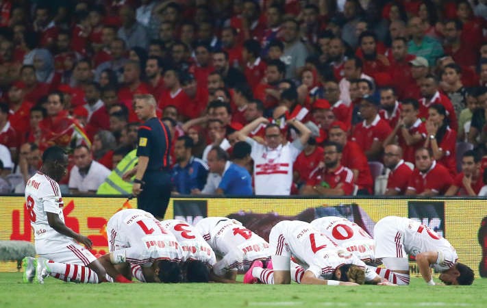 لاعبو الزمالك يريدون اسعاد جماهيرهم قبل الانضمام الى صفوف المنتخب المصري