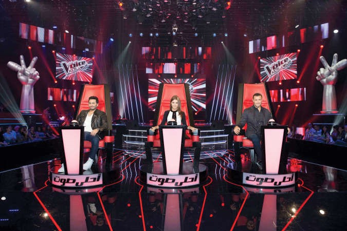 نانسي تبكي وتنسحب من «The Voice Kids» وتامر حسني يهدّد كاظم الساهر!