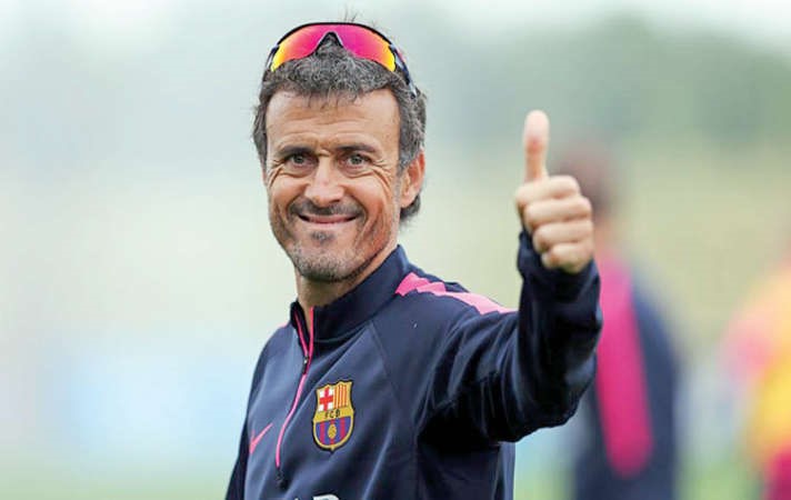 مدرب برشلونة انريكي