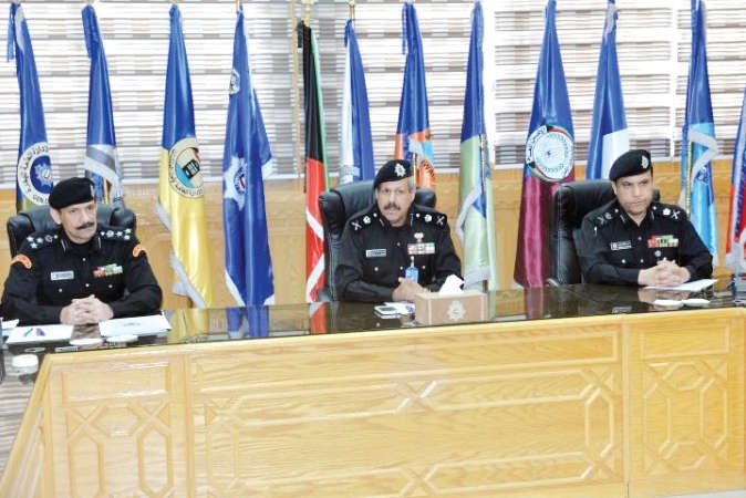 اللواء النواف مترئسا لجنة حفل التخرج﻿