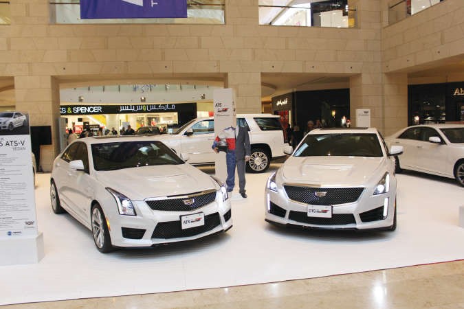 كاديلاك ATS-V .. وCTS-V تتألقان في معرض أوتو موتو 16
