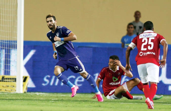 انتقادات على مستوى مهاجم الزمالك باسم مرسي