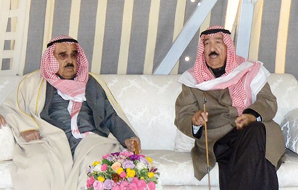 الشيخ جابر العبدالله والشيخ فيصل السعود