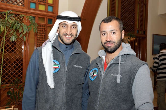 البطل يوسف العبدالرزاق وعبدالرحمن البدر ﻿