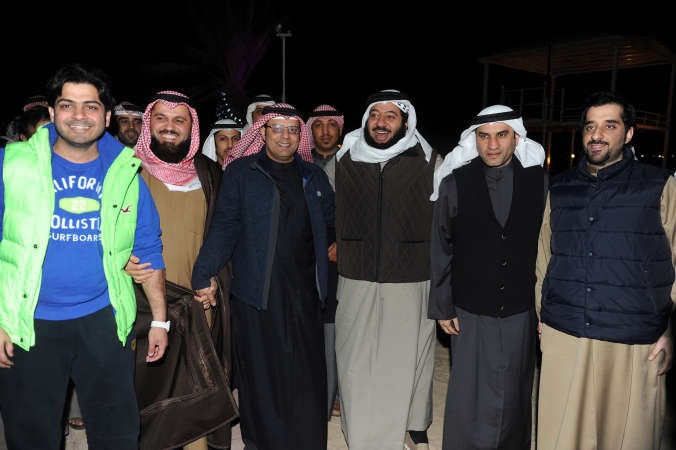لقطة جماعية لفيصل الكندري وعبدالله الكندري وبعض الحضور
﻿
