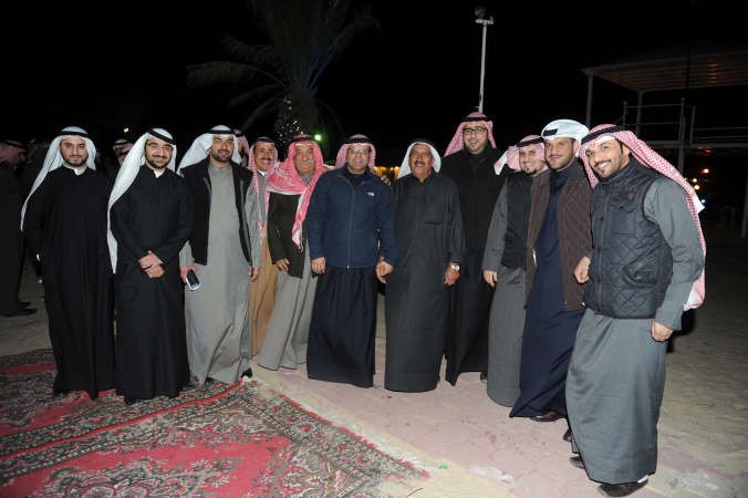 فيصل الكندري بين ابناء الدائرة الخامسة
﻿