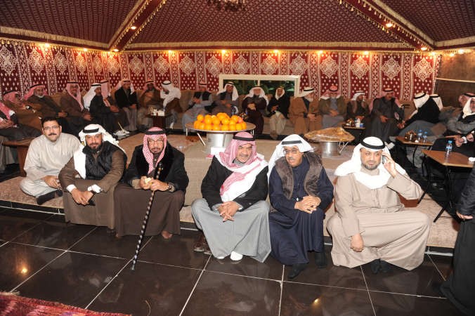 جانب من الحضور في مخيم الكندري﻿