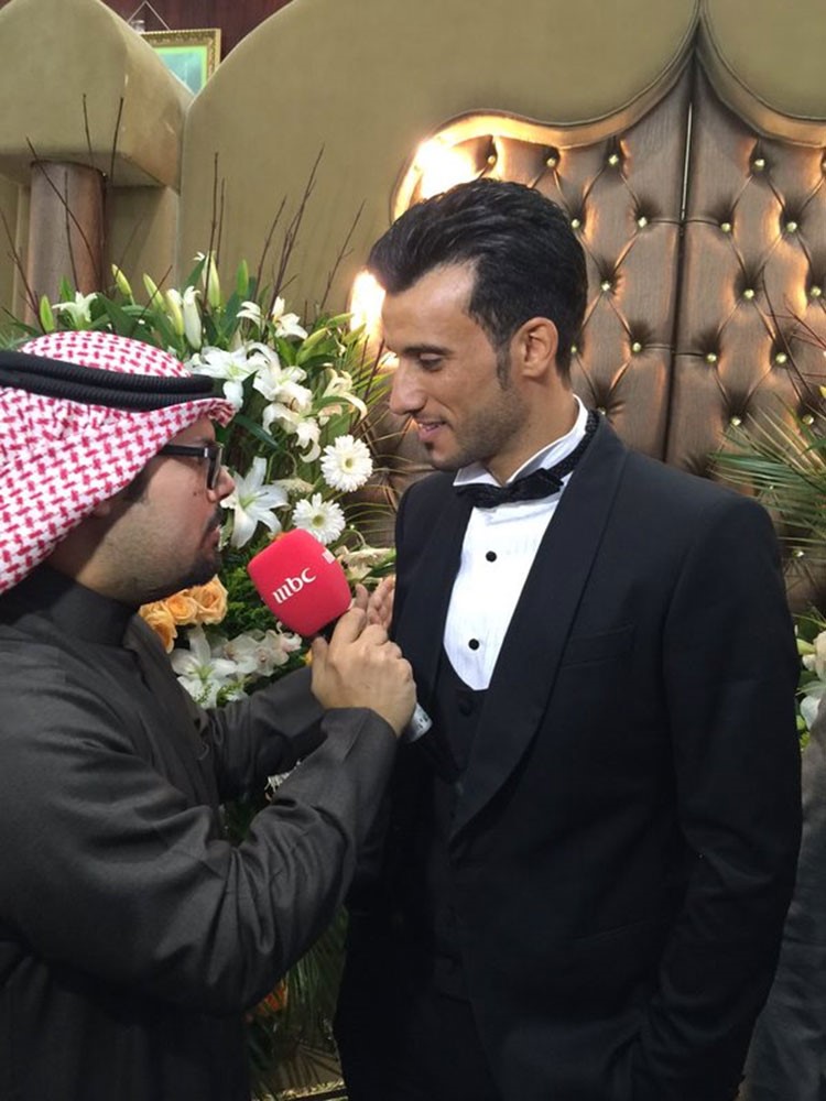 بالفيديو والصور.. السومة يحتفل بزفافه في الكويت 