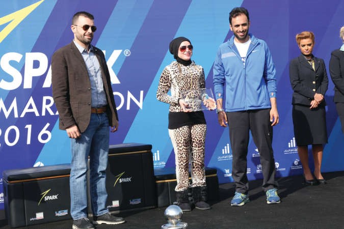 من الانشطة المرافقة للماراثون