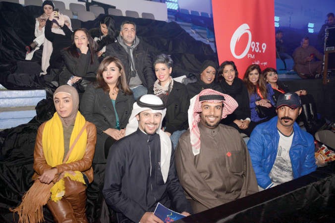 فريق اذاعة OFM في حفلات هلا فبراير