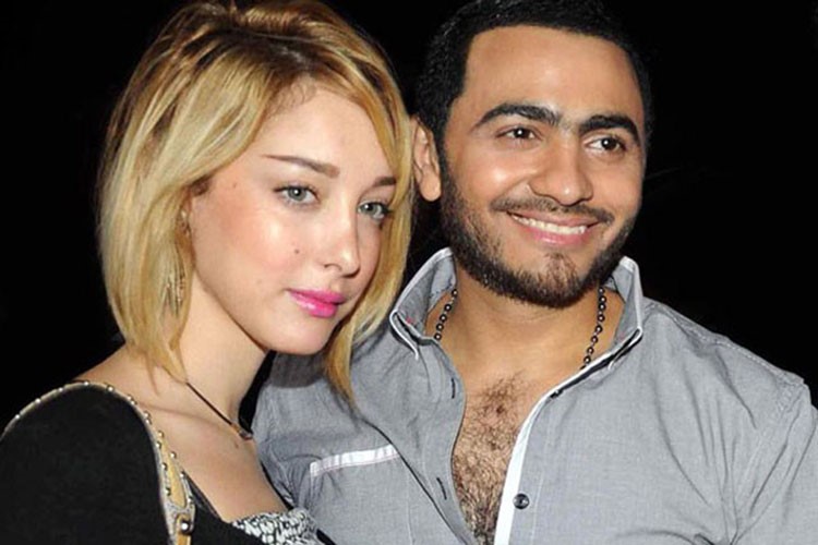 زوجة تامر حسني تكشف سر هروبه من فتاة مسرح "هلا فبراير"