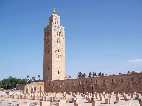 مسجد الكتبية من اهم المعالم التاريخية في المدينة﻿