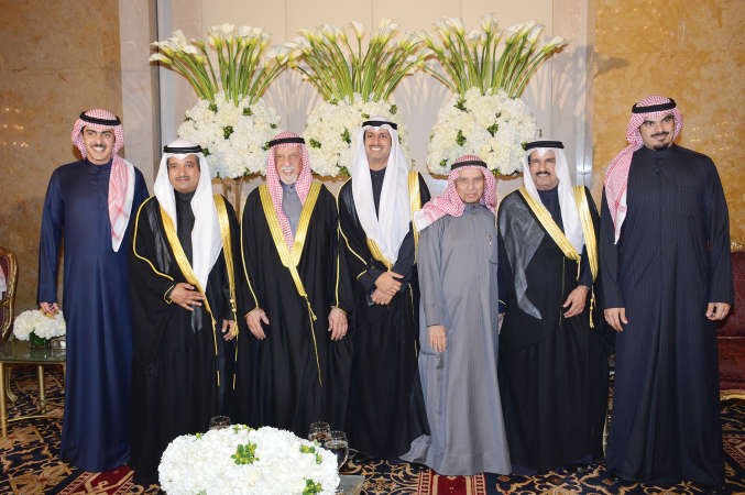 معبدالرحمن الغنيم وعبدالعزيز الغنام يباركان