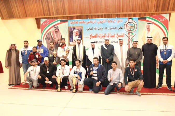 رماة الحرس الوطني يحصلون على 7 ميداليات في بطولة المغفور له الشيخ عبدالله المبارك الصباح