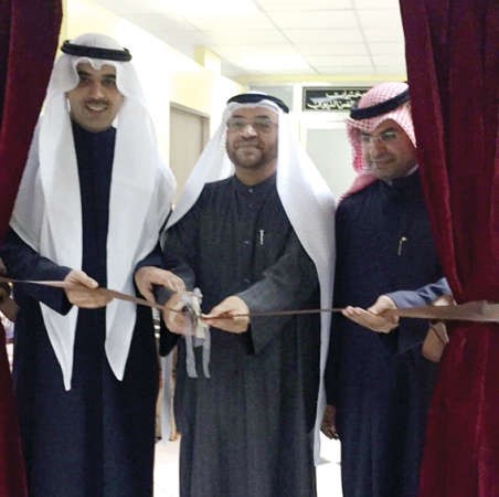 جانب من افتتاح المعرض ﻿