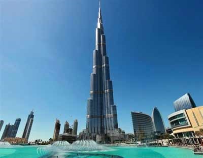 بالصور.. دبي المدينة الأجمل في العالم من الجو