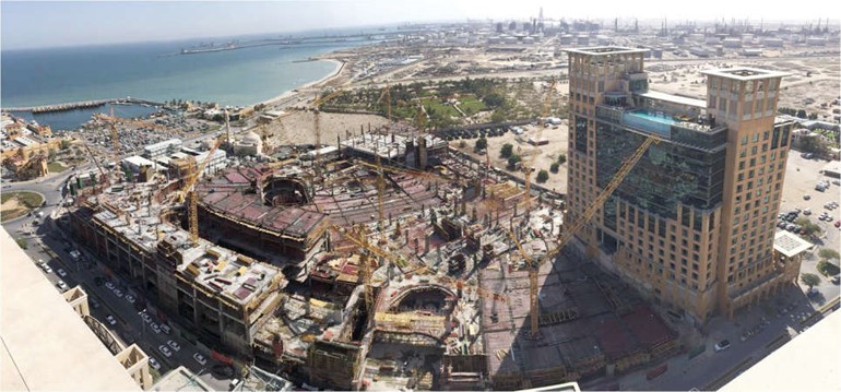 «التمدين» تنجز 45%من مشروع «الكوت التجاري» 