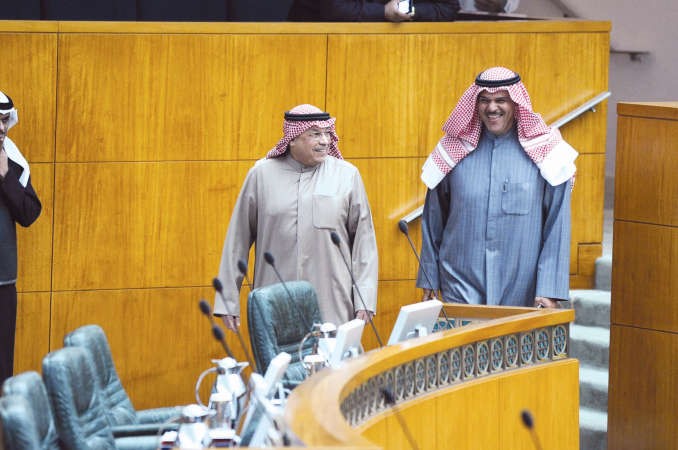 الشيخ سلمان الحمود والشيخ خالد الجراح﻿