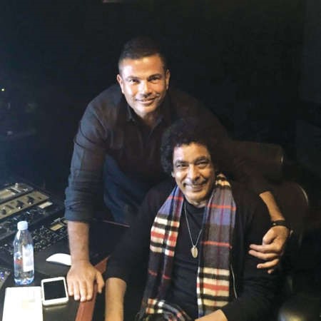 عمرو دياب مع محمد منير
