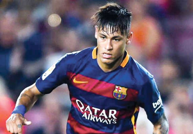 البرازيلي نيمار نجم برشلونة