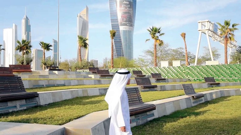 حديقة الشهيد المتنزه المفضل للعائلة الكويتية