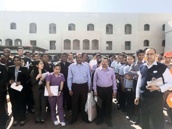 لحظة الاخلاء الوهمي