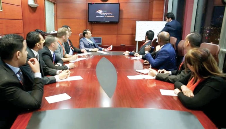 جانب من استعدادات اسكان جلوبل﻿