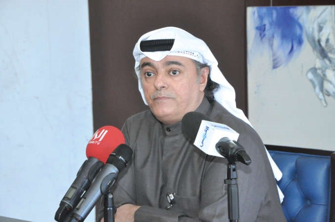  صلاح المضف خلال كلمته﻿