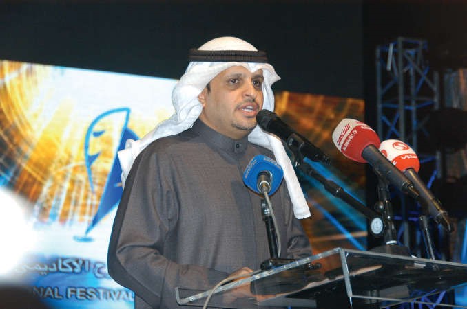 مدير عام المهرجان العميد المساعد للشؤون الطلابية والخدمات المساندة دراجح المطيري