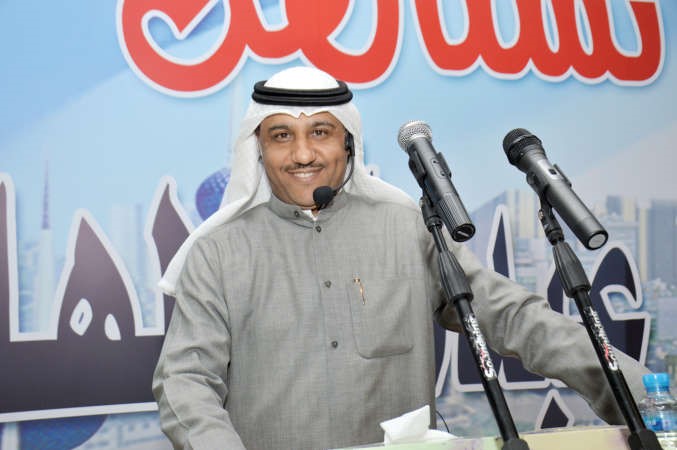 المرشح خالد الهاجري متحدثا﻿