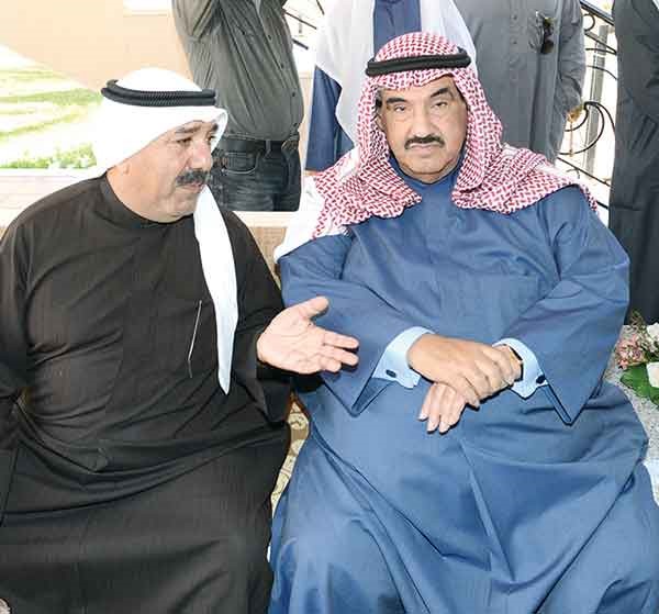 سمو الشيخ ناصر المحمد والشيخ ناصر صباح الاحمد ﻿