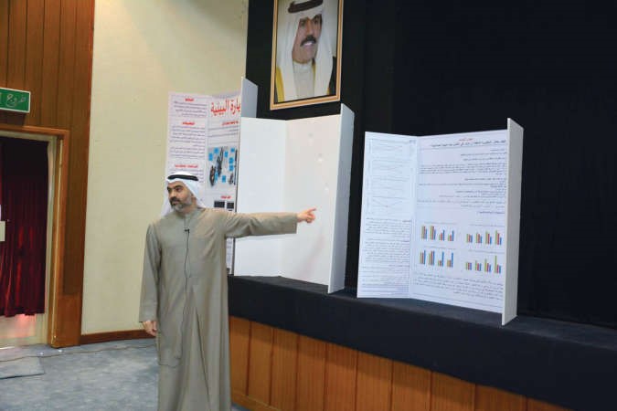 النادي العلمي نظم برنامجاً إرشادياً للمشاركين بمسابقة الكويت للعلوم والهندسة