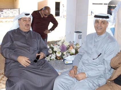 معلي اليوحة والزميل عماد بوخمسين 