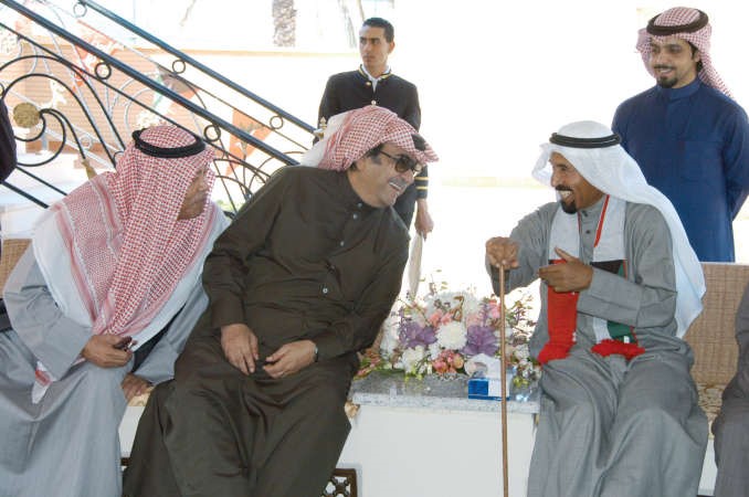 حوار باسم بين الشيخ علي الجابر والفنانان عبدالحسين عبدالرضا وسعد الفرج