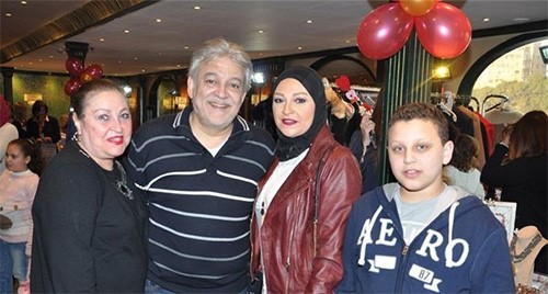 بالصور.. أول ظهور اعلامي لابنة الفنان عماد رشاد المحجبة