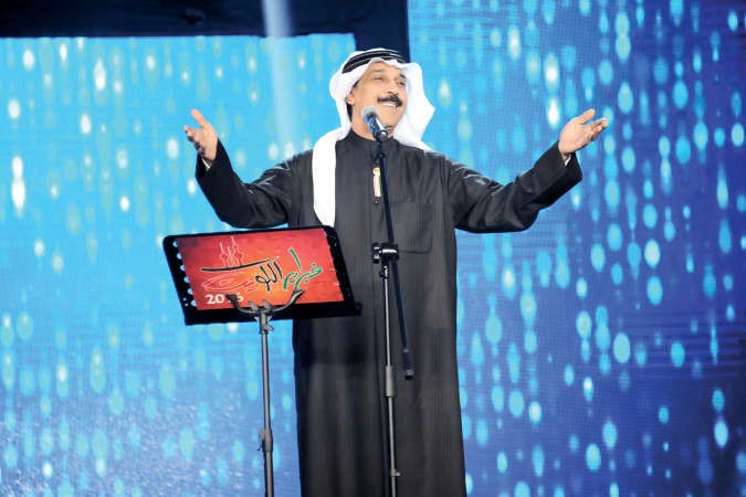 الرويشد لجمهور فبراير الكويت الله لا يحرمني منكم