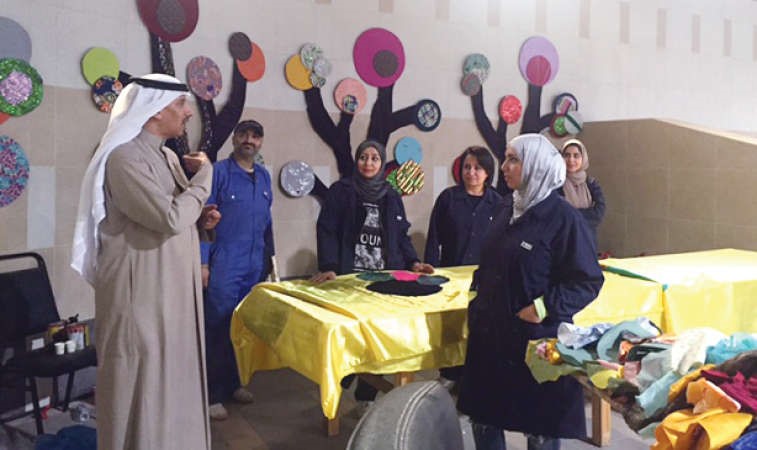 عبدالله العجمي يوجه اللجان ﻿
