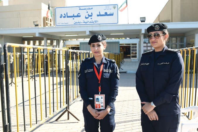 العنصر الامني النسائي اثبت جدارته﻿