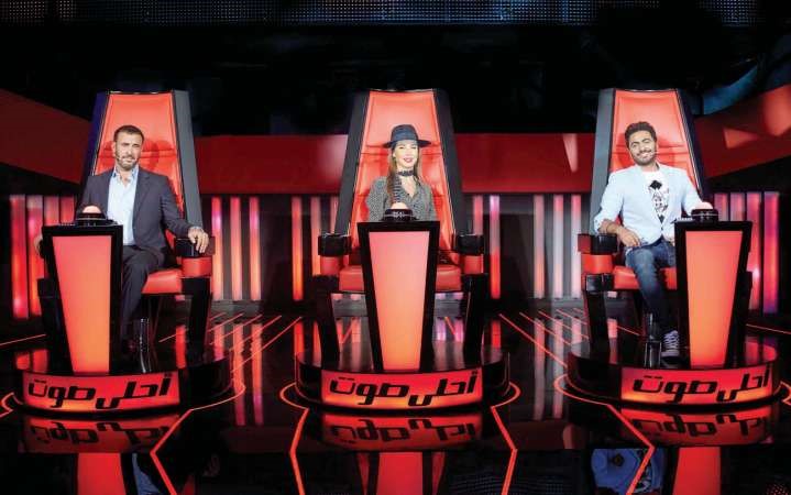 تامر يرقص مع نانسي في «The Voice Kids».. وكاظم الساهر يحرجه!