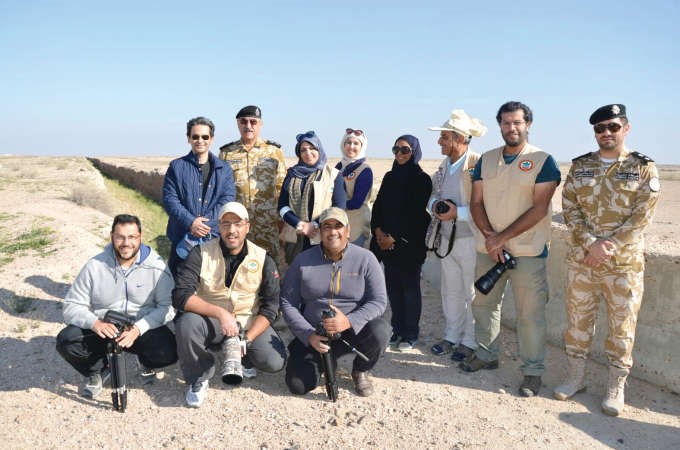 اليوسف: تسهيل عمل جمعية حماية البيئة المعني بتوثيق الحياة الفطرية في المنطقة منزوعة السلاح بالحدود الشمالية