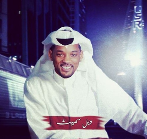 بالصور.. هل شاهدت نجوم هوليوود بالزي الخليجي