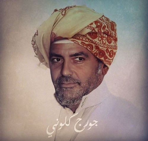 بالصور.. هل شاهدت نجوم هوليوود بالزي الخليجي