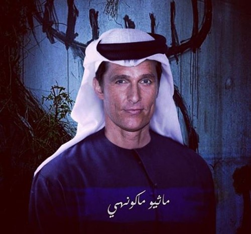 بالصور.. هل شاهدت نجوم هوليوود بالزي الخليجي