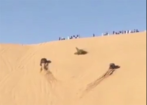 بالفيديو.. نهاية شابين في السعودية استعرضا مهارتهما في "التطعيس" 