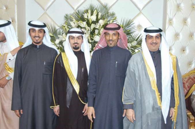 سعد العتيبي والمقدم عبدالله العتيبي يهنئان﻿
