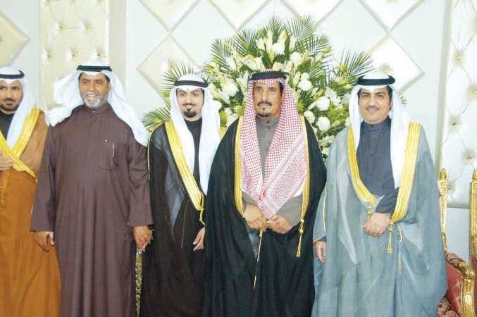محسن ابورقبة ومطلق العتيبي يباركان﻿
