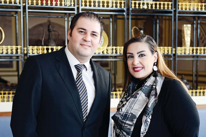 رولا عبدالعزيز وعلي الطفيلي