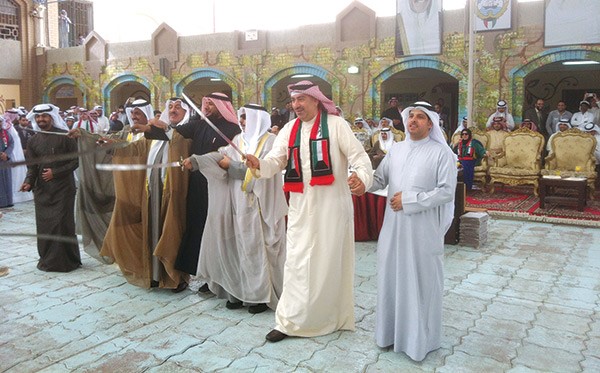 مشاركة تربوية في العرضة