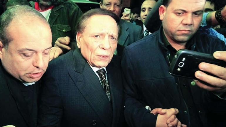 عادل امام في العزاء﻿