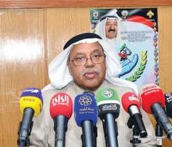 محمد الديبان خلال المؤتمر الصحافيشانافاس قاسم
